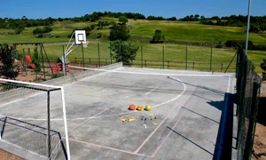 Pista de pádel de la Masia Can Bellver
